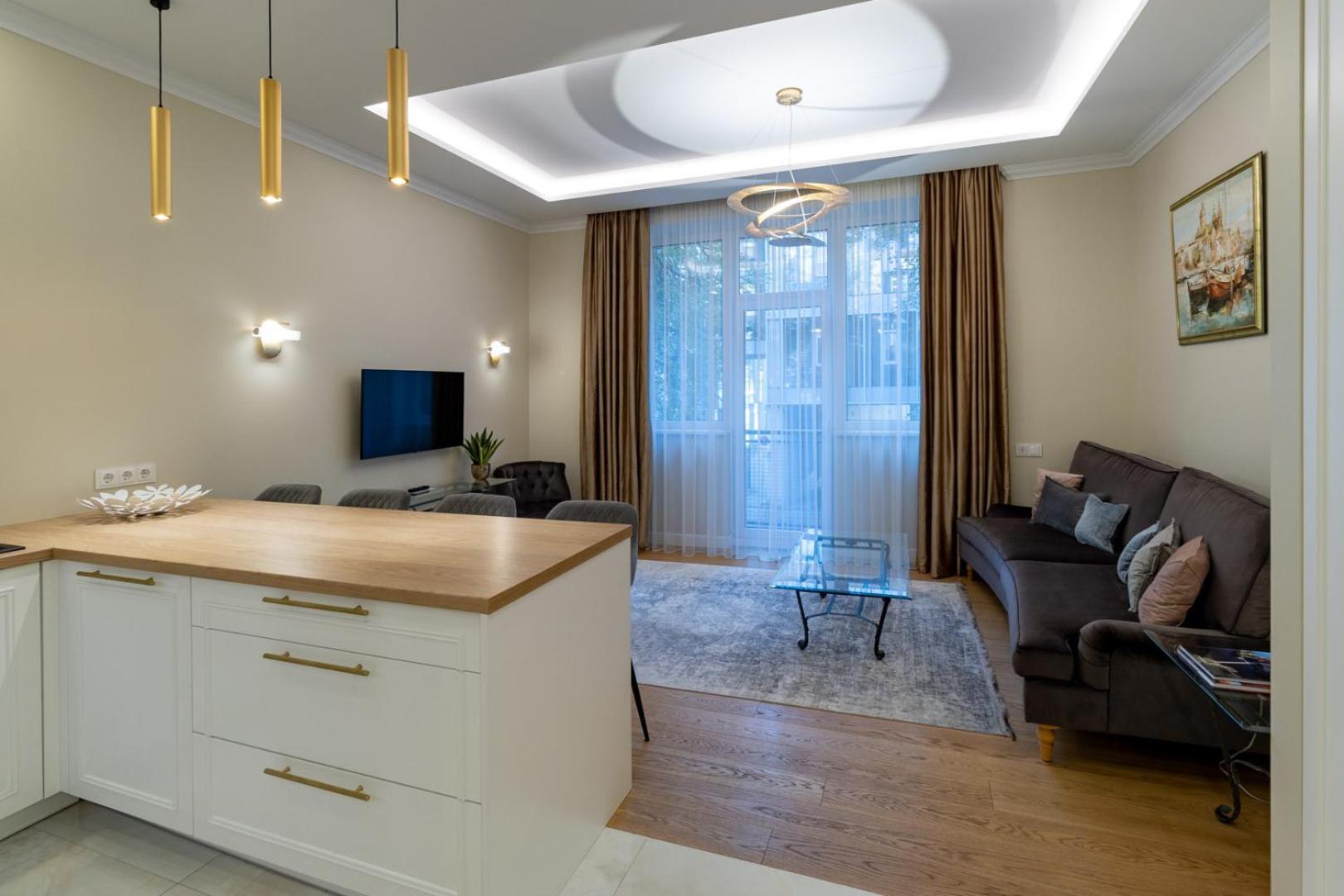Luxury Central Apartment In Putvinskio Street Kaunas Exterior foto